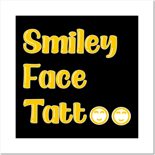 Smiley Face Tattoo Posters and Art